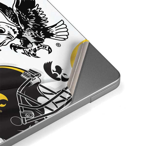 University of Iowa Hawkeyes Pattern Apple MacBook Pro 14-inch Skin