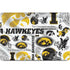 University of Iowa Hawkeyes Pattern MacBook Skins