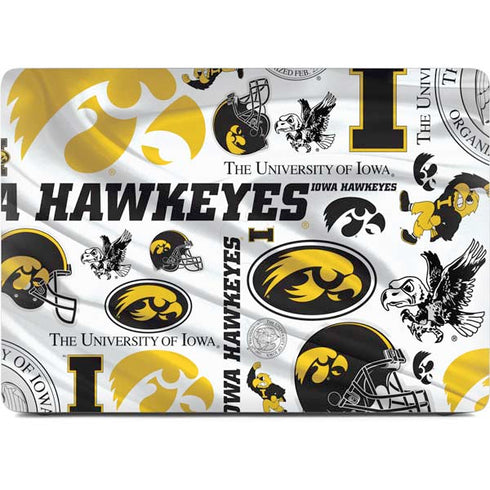 University of Iowa Hawkeyes Pattern Apple MacBook Pro 16-inch Skin