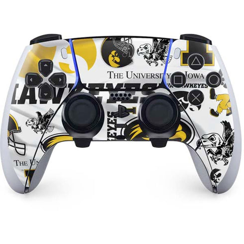 University of Iowa Hawkeyes Pattern PlayStation PS5 Skins