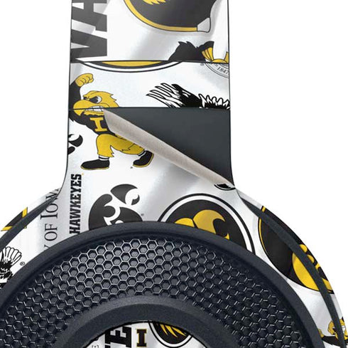University of Iowa Hawkeyes Pattern Razer Kraken X Skin