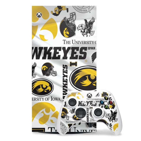University of Iowa Hawkeyes Pattern Xbox Series X Skins