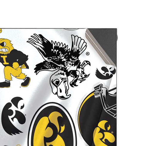 University of Iowa Hawkeyes Pattern XBox Series X Digital Edition Console Skin