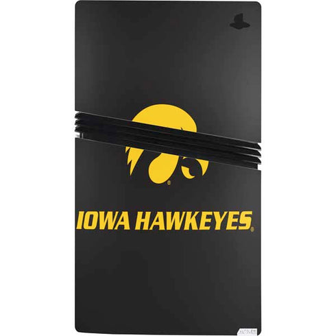 University of Iowa Hawkeyes PS5 Pro Console Skin