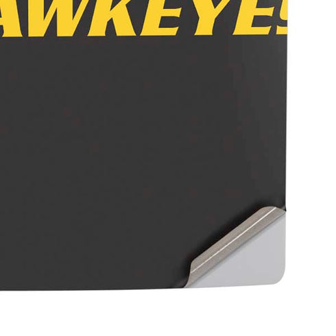University of Iowa Hawkeyes PS5 Pro Disk Console Skin