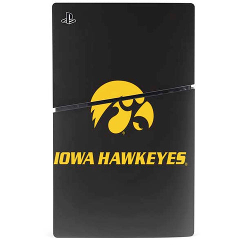 University of Iowa Hawkeyes PS5 Slim Digital Edition Console Skin