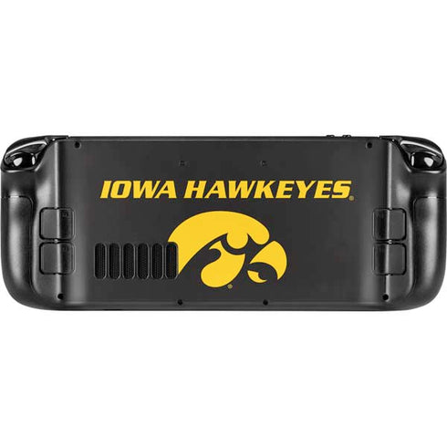 University of Iowa Hawkeyes Steam Deck Handheld Gaming Computer OLED Skin