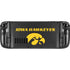 University of Iowa Hawkeyes Steam Deck Handheld Gaming Computer OLED Skin