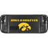 University of Iowa Hawkeyes Steam Deck Handheld Gaming Computer Skin