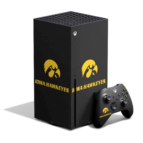 University of Iowa Hawkeyes Xbox Series X Bundle Skin