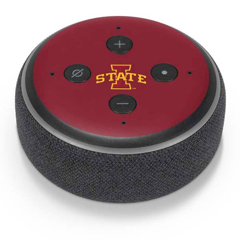 Iowa State University Primary Logo Amazon Echo Dot Skin