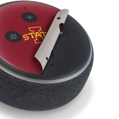 Iowa State University Primary Logo Amazon Echo Dot Skin
