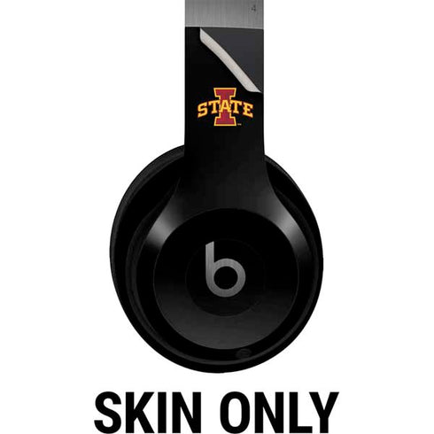 Iowa State University Primary Logo Black Beats Solo 4 Wireless Headphones Skin