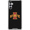 Iowa State University Primary Logo Black Gabb Phone 4 Clear Case