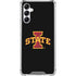 Iowa State University Primary Logo Black Gabb Phone 4 Clear Case