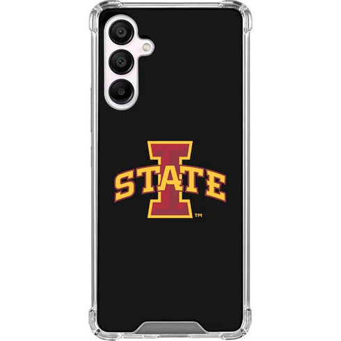 Iowa State University Primary Logo Black Galaxy A16 5G Clear Case