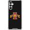 Iowa State University Primary Logo Black Galaxy A16 5G Clear Case