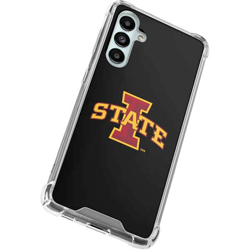 Iowa State University Primary Logo Black Galaxy A16 5G Clear Case