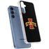 Iowa State University Primary Logo Black Galaxy A35 5G Clear Case