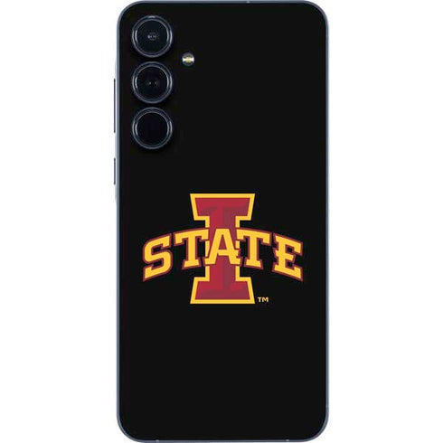 Iowa State University Primary Logo Black Galaxy A35 5G Skin