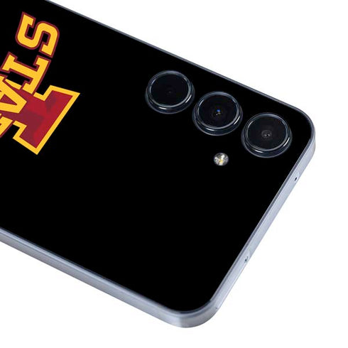 Iowa State University Primary Logo Black Galaxy A36 5G Skin