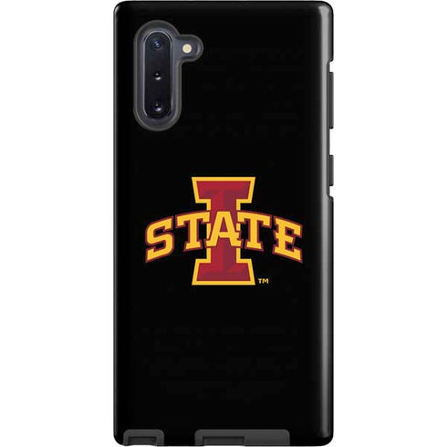 Iowa State University Primary Logo Black Galaxy Cases