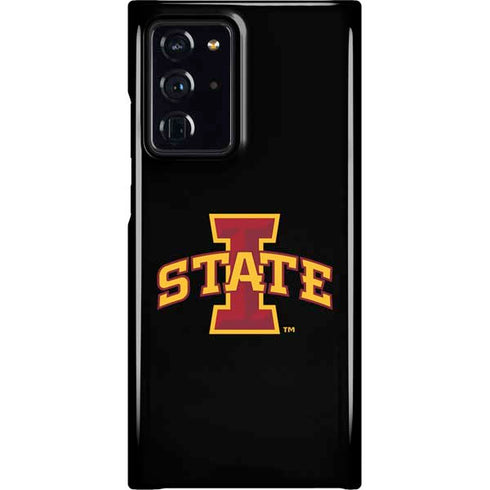 Iowa State University Primary Logo Black Galaxy Cases