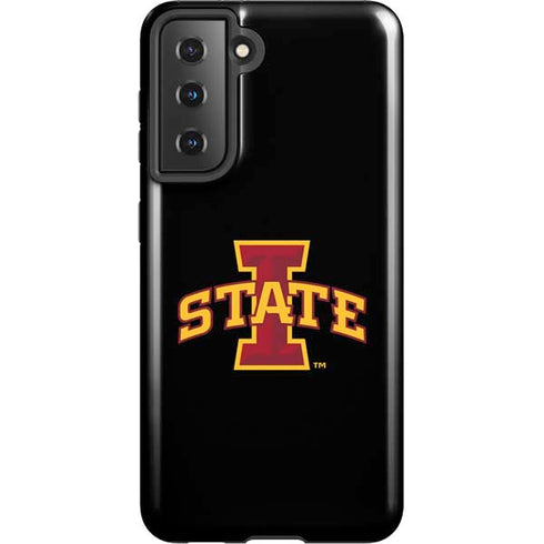 Iowa State University Primary Logo Black Galaxy S21 5G Pro Case