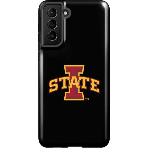 Iowa State University Primary Logo Black Galaxy S21 FE Pro Case