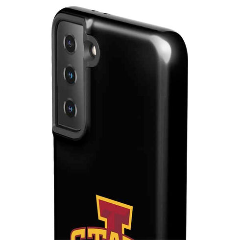 Iowa State University Primary Logo Black Galaxy S21 Plus 5G Pro Case