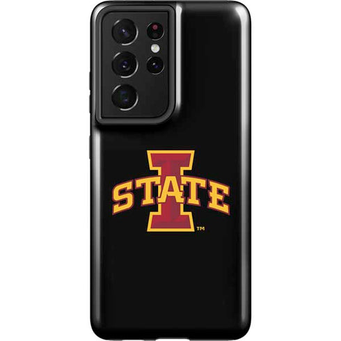 Iowa State University Primary Logo Black Galaxy S21 Ultra 5G Pro Case