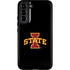 Iowa State University Primary Logo Black Galaxy S22 Plus Pro Case