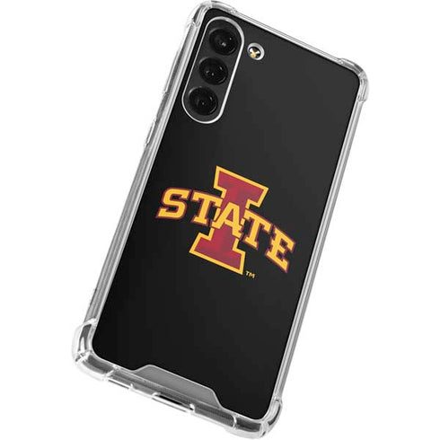 Iowa State University Primary Logo Black Galaxy S24 FE Clear Case