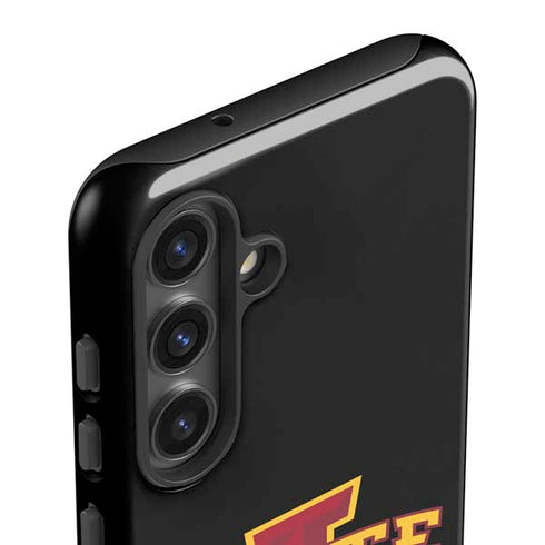 Iowa State University Primary Logo Black Galaxy S25 Plus Impact Case