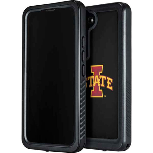 Iowa State University Primary Logo Black Galaxy S24 Plus Waterproof Case
