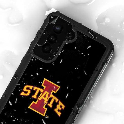 Iowa State University Primary Logo Black Galaxy S24 Plus Waterproof Case