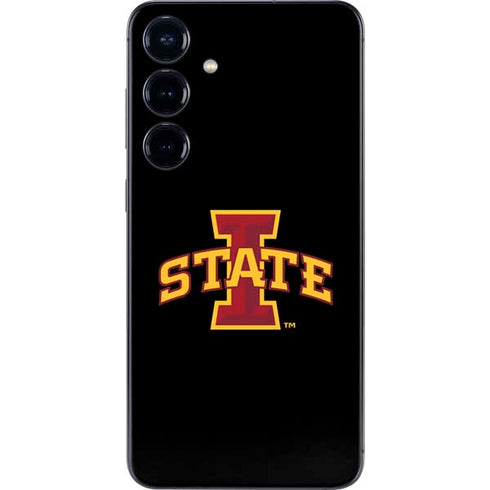 Iowa State University Primary Logo Black Galaxy S25 Skin