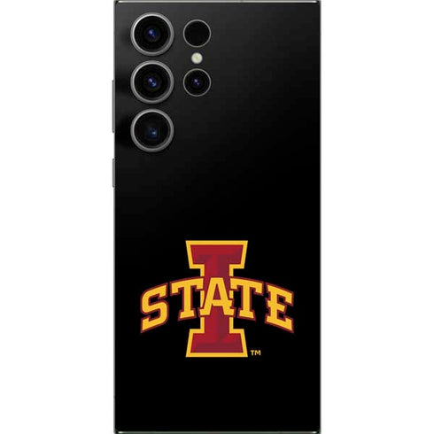 Iowa State University Primary Logo Black Galaxy S24 Ultra Skin