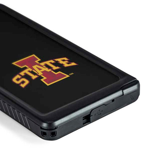 Iowa State University Primary Logo Black Galaxy S24 Ultra Waterproof Case