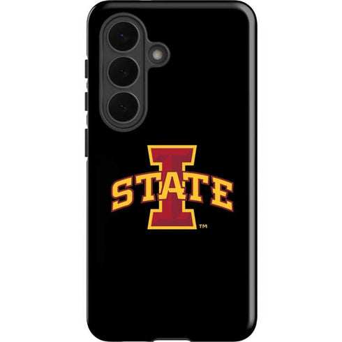 Iowa State University Primary Logo Black Galaxy S26 Plus Impact Case