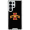 Iowa State University Primary Logo Black Galaxy S26 Ultra Clear Case