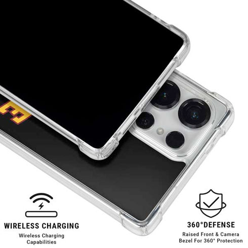 Iowa State University Primary Logo Black Galaxy S26 Ultra Clear Case