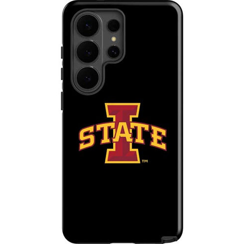 Iowa State University Primary Logo Black Galaxy S26 Ultra Impact Case