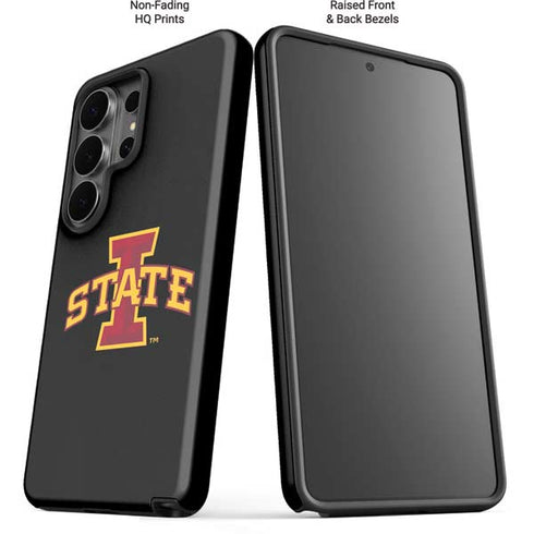 Iowa State University Primary Logo Black Galaxy S26 Ultra Impact Case