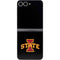 Iowa State University Primary Logo Black Galaxy Z Flip6 Skin