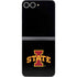 Iowa State University Primary Logo Black Galaxy Z Flip6 Skin