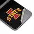 Iowa State University Primary Logo Black Galaxy Z Flip6 Skin