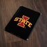 Iowa State University Primary Logo Black Apple iPad Skin