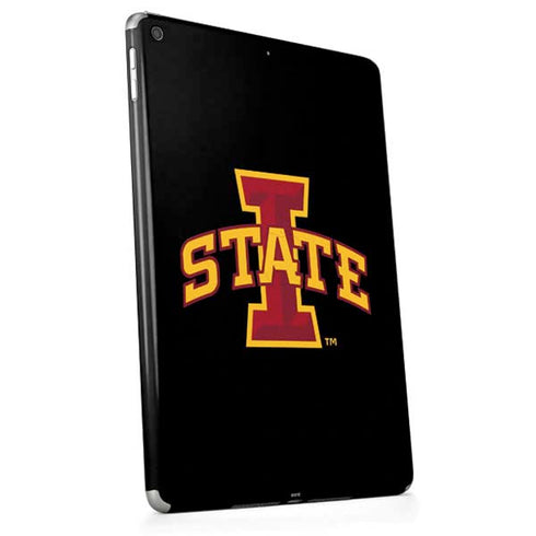 Iowa State University Primary Logo Black Apple iPad Skin