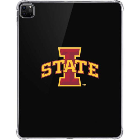 Iowa State University Primary Logo Black iPad Pro 11in (2024) Clear Case